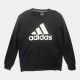 Adidas Ανδρικό Μαύρο Φούτερ με Μεγάλο Logo | Pre Owned